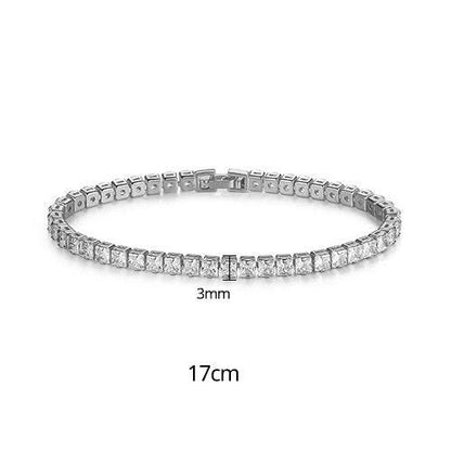 New Fashion Simple Tennis Bracelet For WomenAdd an elegant touch to any outfit with our New Fashion Simple Tennis Bracelet for Women. Made with high-quality materials and inlaid with sparkling zircon, this braBracletPlush Fashions ShopPlush Fashion ShopFashion Simple Tennis Bracelet