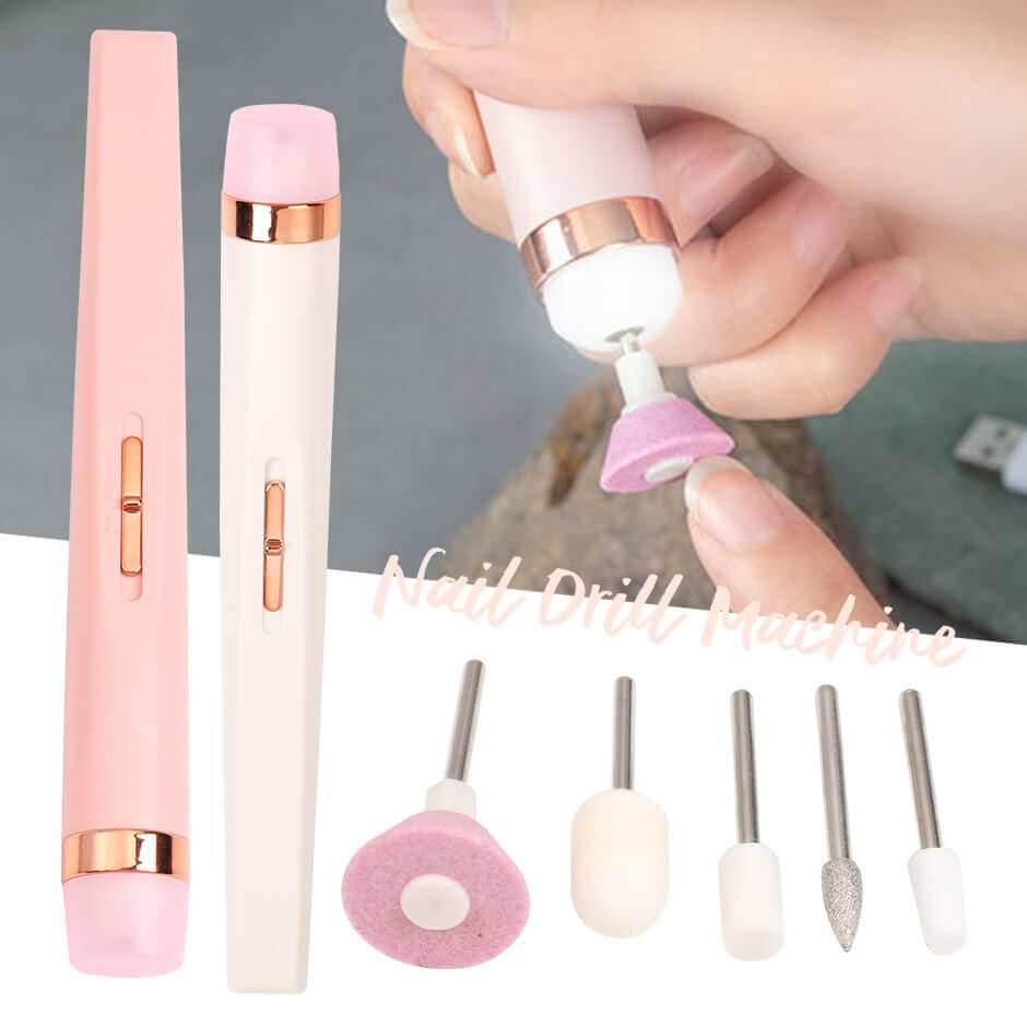 5in1 Manicure Electric Nail DrillExperience convenience and comfort with our 5in1 Manicure Electric Nail Drill! With its wireless and portable design, you can polish and care for your nails anywhereBeauty & HealthPlush Fashions ShopPlush Fashion Shop5in1 Manicure Electric Nail Drill