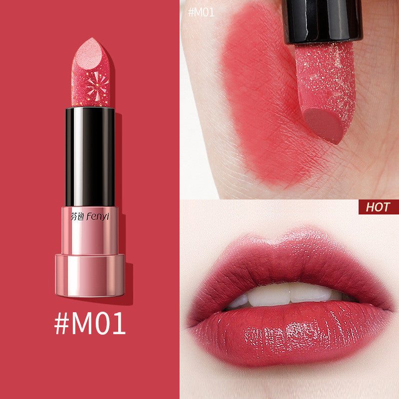 Lipstick Moisturizing Matte Matte LipstickEnhance your lips with the Lipstick Moisturizing Matte Matte Lipstick from Plush Fashions Shop Vintage Summer Spice. This vibrant lipstick comes in 6 luscious shadesLipstickPlush Fashions ShopPlush Fashion ShopLipstick Moisturizing Matte Matte Lipstick