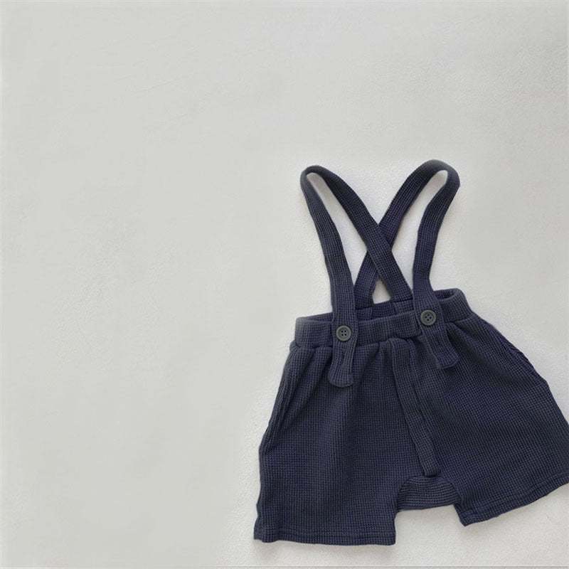 Children's Baby Clothing Waffle OverallsIntroducing our Children's Baby Clothing Waffle Overalls - the perfect mix of style and comfort for your little one's wardrobe! These overalls are expertly crafted fBaby clothsPlush Fashions ShopPlush Fashion ShopBaby Clothing Waffle Overalls