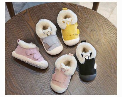 Children's Toddler ShoesKeep your little ones warm and safe with our Children's Toddler Shoes. Made with velvet and cotton materials, these shoes are warm, wear-resistant, and non-slip. AvaInfant ShoesPlush Fashions ShopPlush Fashion ShopToddler Shoes