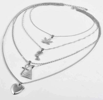 Women's Pyramid Love Pendant Multilayer NecklaceEmbody the power of love with this Women's Pyramid Love Pendant Multilayer Necklace. Featuring a sleek, chic Europe-America style, this necklace is made of high-qualNeklacePlush Fashions ShopPlush Fashion ShopPyramid Love Pendant Multilayer Necklace