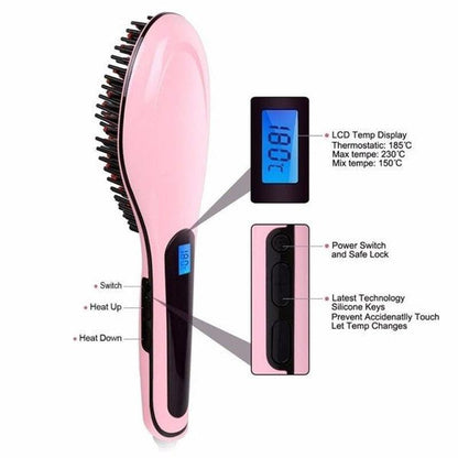 Paddle Brush Hair StraightenerGet ready to transform your hair with the Plush Fashions Shop Vintage Summer Spice Paddle Brush Hair Straightener! This revolutionary styling tool combines the conveBrushPlush Fashions ShopPlush Fashion ShopPaddle Brush Hair Straightener