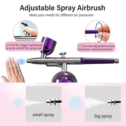 Professional Portable Airbrush Nail Kit with Compressor for Nail Art, Elevate your artistry with the Professional Portable Airbrush Nail Kit. Perfect for nail art, cake decorating, and crafts, this versatile kit features a rechargeableFacial cleanserPlush Fashions ShopPlush Fashion ShopProfessional Portable Airbrush Nail Kit