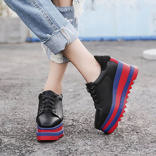 Ladies High-heeled Wedge Casual ShoeName: Casual Shoe
Material: Casual Shoe
Experience style and comfort with our Lady's High-heeled Wedge Casual Shoe. The square-toe design and soft artificial PU uppeShoesPlush Fashion ShopPlush Fashion ShopCasual Shoe