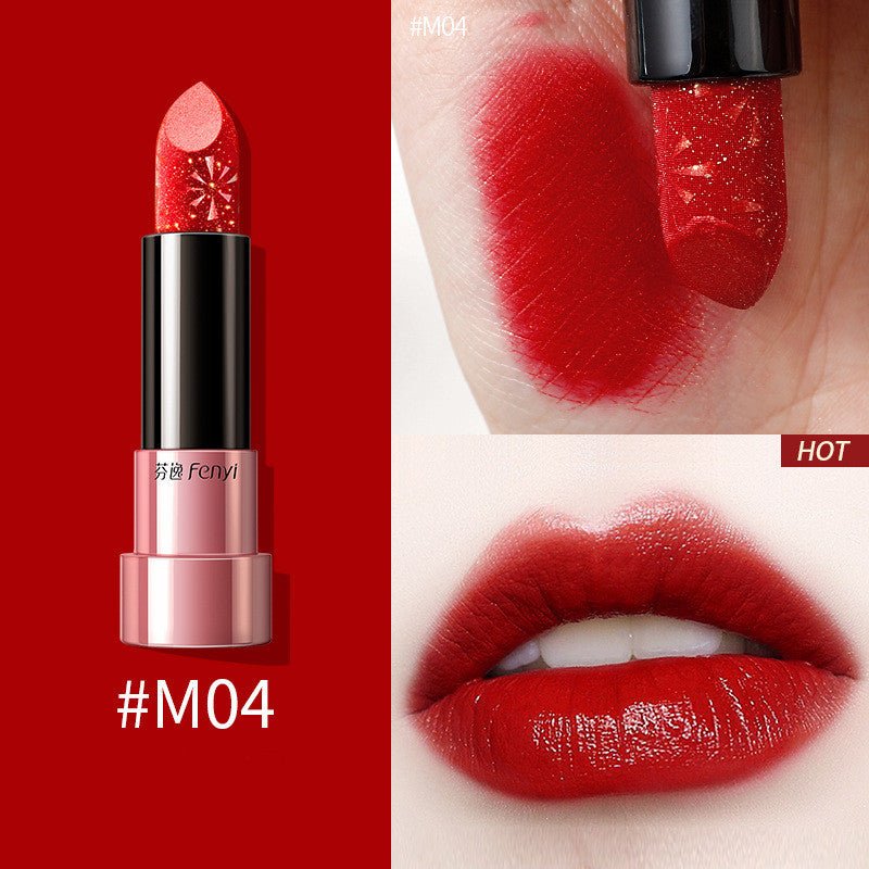 Lipstick Moisturizing Matte Matte LipstickEnhance your lips with the Lipstick Moisturizing Matte Matte Lipstick from Plush Fashions Shop Vintage Summer Spice. This vibrant lipstick comes in 6 luscious shadesLipstickPlush Fashions ShopPlush Fashion ShopLipstick Moisturizing Matte Matte Lipstick