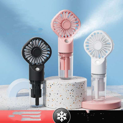 Strong Power Spray Humidification Mist Fan Usb Charging Portable Icy aElevate your summer experience with our versatile and portable Strong Power Spray Humidification Small Mist Fan! This two-in-one design features fast cooling, nano iHumidifierPlush Fashions ShopPlush Fashion ShopStrong Power Spray Humidification Mist Fan Usb Charging Portable Icy