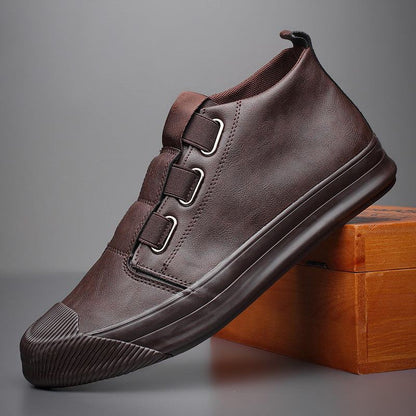 Mens Casual Leather Footwear ShoesThese mens casual leather shoes are a must-have for any wardrobe! With a unique design and a variety of colors to choose from, they'll add both style and comfort to Men's ShoesPlush Fashions ShopPlush Fashion ShopMens Casual Leather Footwear Shoes