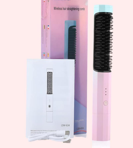 Rechargeable Hair Wireless Straightener Straightening CombTransform your hair game with our Rechargeable Hair Wireless Straightener! Our rapid heating technology and gentle temperature options will leave your hair shiny andBeauty & HealthPlush Fashions ShopPlush Fashion ShopStraightening Comb Rechargeable Hair Wireless Straightener