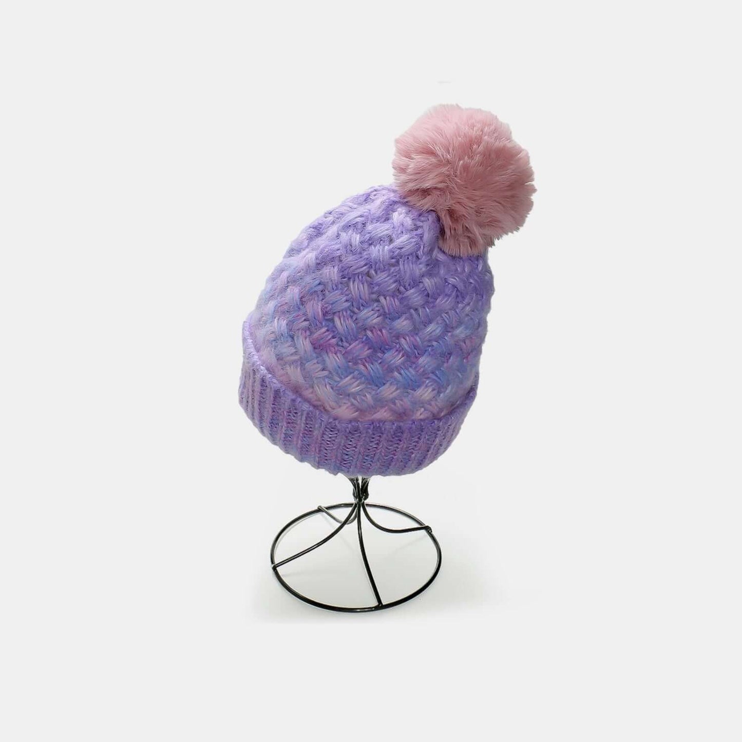 Gradient Knit Hat with PompomStay warm and stylish with our Gradient Knit Hat with Pompom! Made with a soft and cozy blend of acrylic and polyester, this imported hat is the perfect addition to HatPlush Fashion ShopPlush Fashion ShopGradient Knit Hat