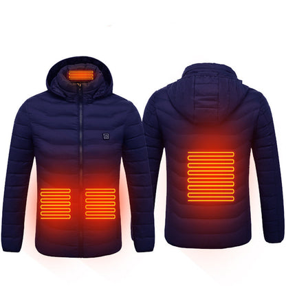 New Heated Coat USB Electric Thermal Winter Clothing