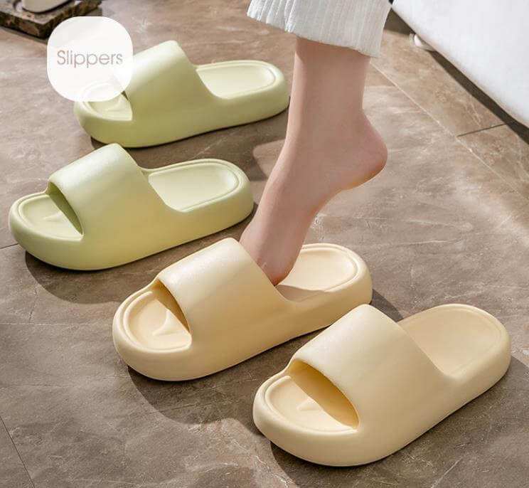 Bread Shoes Home Slippers Non-slip Indoor Bathroom SlippersExperience comfort and style with our Bread Shoes Home Slippers! Unique design meets good material for a comfortable wear. Choose from a variety of colors and sizes ShoePlush Fashions ShopPlush Fashion ShopBread Shoes Home Slippers