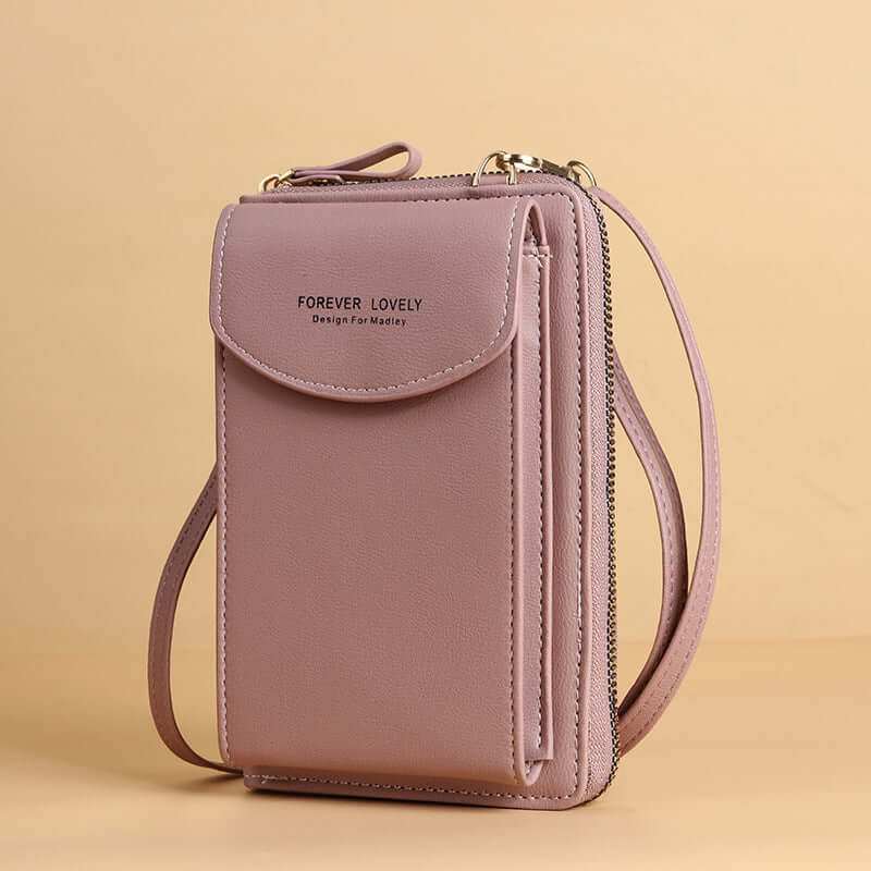 Women Mobile Phone Crossbody Large Wallet Shoulder BagThis crossbody bag is a versatile and stylish accessory for daily use. With its synthetic leather lining and PU leather material, it offers durability and a touch of0Plush Fashions ShopPlush Fashion ShopWomen Mobile Phone Crossbody Large Wallet Shoulder Bag