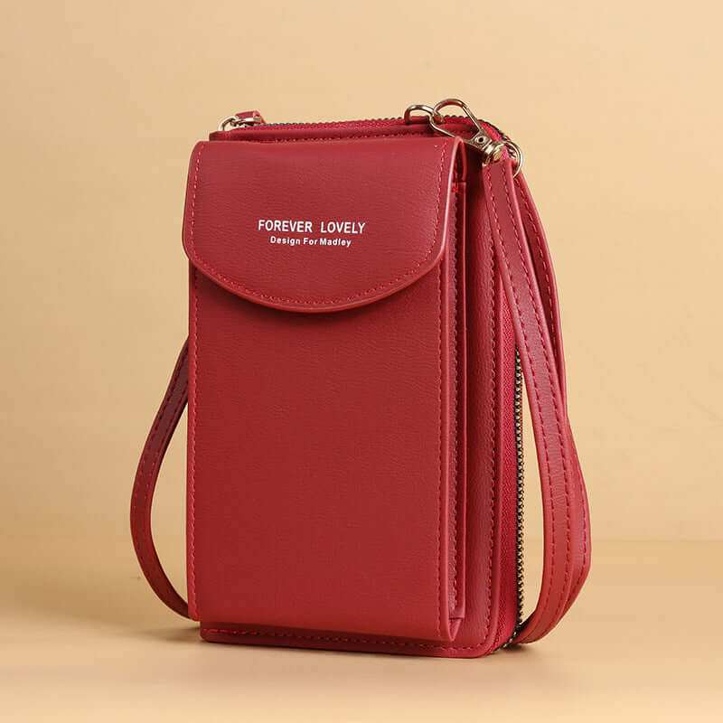 Women Mobile Phone Crossbody Large Wallet Shoulder BagThis crossbody bag is a versatile and stylish accessory for daily use. With its synthetic leather lining and PU leather material, it offers durability and a touch of0Plush Fashions ShopPlush Fashion ShopWomen Mobile Phone Crossbody Large Wallet Shoulder Bag