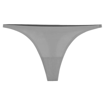 Women's Low Waist Ice Silk Quick-drying Thin Belt Seamless T-backExperience ultimate comfort with our Women's Low Waist Ice Silk Quick-drying Thin Belt Seamless T-back. Made from Nylon fabric, this T-back comes in a variety of colunderwearPlush Fashions ShopPlush Fashion ShopWomen'