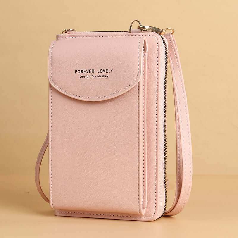 Women Mobile Phone Crossbody Large Wallet Shoulder BagThis crossbody bag is a versatile and stylish accessory for daily use. With its synthetic leather lining and PU leather material, it offers durability and a touch of0Plush Fashions ShopPlush Fashion ShopWomen Mobile Phone Crossbody Large Wallet Shoulder Bag