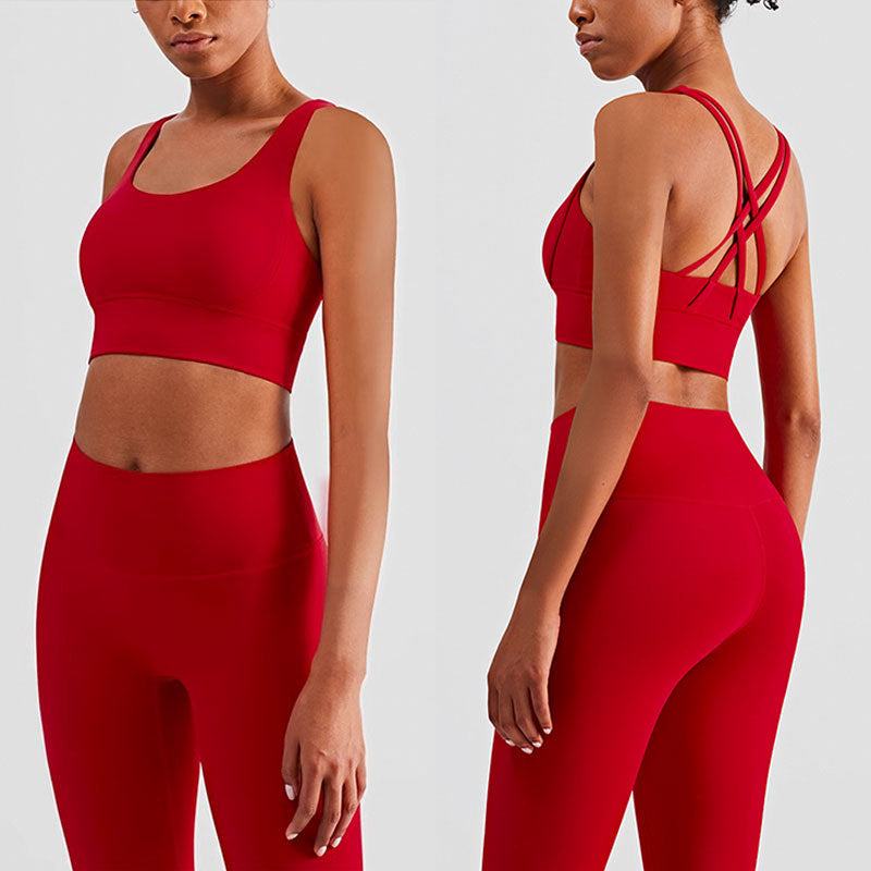 Plush Sports AccessoriesStay cool and stylish with our luxury guide plush sports accessories   two-piece Yoga Suit! The cross-backless bra and cropped pants come in Chinese red, Night Sea, Yoga wearPlush Fashions ShopPlush Fashion ShopPlush Sports Accessories