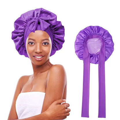 Women's Double Layered Silk Bonnet Hair Care Sleeping Hat with ElasticExperience ultimate hair protection and comfort while you sleep with the AWAYTR Double Layered Satin Night Caps for Women. Our satin sleep cap comes with a wide, sofhead scarfPlush Fashions ShopPlush Fashion ShopDouble Layered Silk Bonnet Hair Care Sleeping Hat