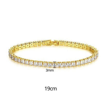 New Fashion Simple Tennis Bracelet For WomenAdd an elegant touch to any outfit with our New Fashion Simple Tennis Bracelet for Women. Made with high-quality materials and inlaid with sparkling zircon, this braBracletPlush Fashions ShopPlush Fashion ShopFashion Simple Tennis Bracelet