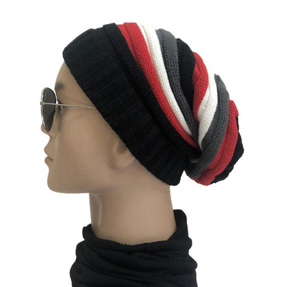 Colorful Striped Wool Hat Fashion Outdoor WarmStay warm and stylish with our Colorful Striped Wool Hat! Made with soft acrylic wool, this knitted hat is perfect for outdoor adventures. Its trendy European and AmBeauty & HealthPlush Fashions ShopPlush Fashion ShopColorful Striped Wool Hat Fashion Outdoor Warm