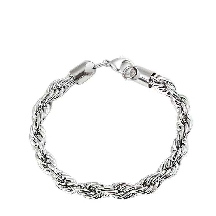 Men's Retro Titanium Steel Twist BraceletIntroducing the Men's Retro Titanium Steel Twist Bracelet from Plush Fashions Shop Vintage Summer Spice collection. Made from durable titanium steel with a gold inlaBracletPlush Fashions ShopPlush Fashion ShopRetro Titanium Steel Twist Bracelet