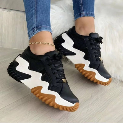 Women Shoes Lace-up Sports SneakersExperience both style and comfort with our Women's Shoes Lace-up Sports Sneakers! Featuring a unique design with a variety of colors to choose from, these sneakers aSneakersPlush Fashions ShopPlush Fashion ShopWomen Shoes Lace-