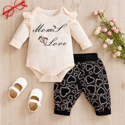 Children's Baby Overalls Two-piece SuitDress your little one in comfort and style with our Children's One-year-old Baby And Infant Overalls Clothes. This two-piece set features a soft cotton fabric for ulOverallsPlush Fashions ShopPlush Fashion ShopBaby Overalls