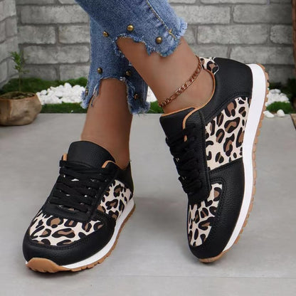 Tied Printed PU Leather AthleticUpgrade your athletic shoe collection with these Tied Printed PU Leather Athletic shoes. Made of high-quality PU and polyester, these flats provide both style and coPlush Fashion ShopPlush Fashion ShopTied Printed PU Leather Athletic