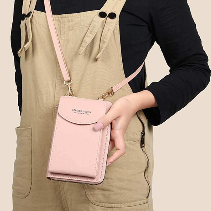 Women Mobile Phone Crossbody Large Wallet Shoulder BagThis crossbody bag is a versatile and stylish accessory for daily use. With its synthetic leather lining and PU leather material, it offers durability and a touch of0Plush Fashions ShopPlush Fashion ShopWomen Mobile Phone Crossbody Large Wallet Shoulder Bag