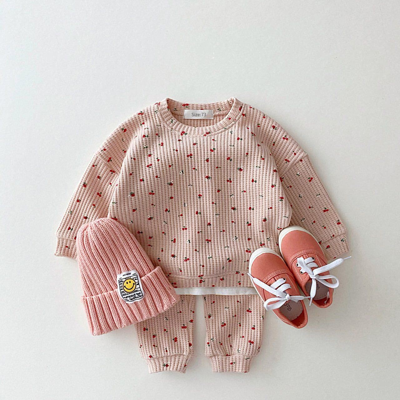 Infant & Kids Waffle Sweatshirt Casual SetDress your little one in stylish comfort with our Infant &amp; Kids Waffle Sweatshirt Casual Set. Made with soft-treated cotton fabric, this two-piece set includes ababy sweatersPlush Fashions ShopPlush Fashion ShopInfant & Kids Waffle Sweatshirt Casual Set