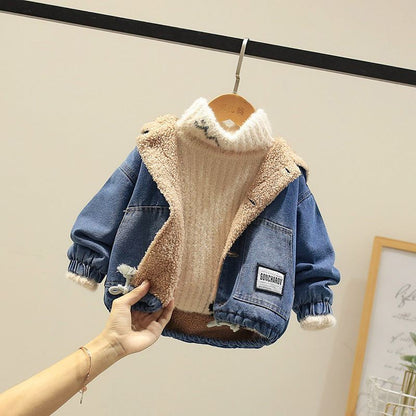 Fashion Simple Boys Thickened Casual Denim JacketFashion Simple Boys Thickened Casual Denim Jacket
Introducing our Fashion Simple Boys Thickened Casual Denim Jacket, the perfect addition to your little one's wardroBoys Denim JacketPlush Fashions ShopPlush Fashion ShopFashion Simple Boys Thickened Casual Denim Jacket