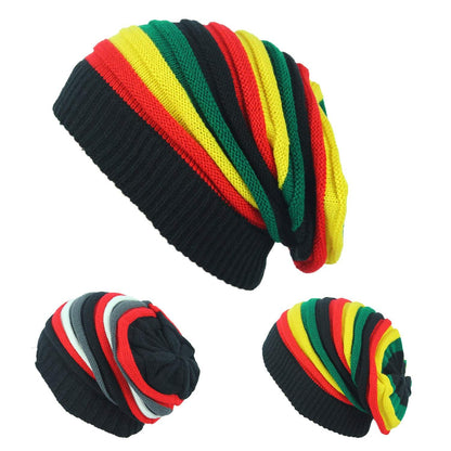 Colorful Striped Wool Hat Fashion Outdoor WarmStay warm and stylish with our Colorful Striped Wool Hat! Made with soft acrylic wool, this knitted hat is perfect for outdoor adventures. Its trendy European and AmBeauty & HealthPlush Fashions ShopPlush Fashion ShopColorful Striped Wool Hat Fashion Outdoor Warm