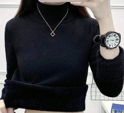 Women Elegant Thick Lined Warm SweaterIndulge in luxurious warmth with our Women Elegant Thick Lined Warm Sueter. Stay cozy and stylish with its elegant design and thick lining. Experience ultimate comfosweatersPlush Fashions ShopPlush Fashion ShopWomen Elegant Thick Lined Warm Sweater