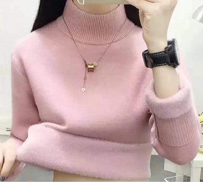 Women Elegant Thick Lined Warm SweaterIndulge in luxurious warmth with our Women Elegant Thick Lined Warm Sueter. Stay cozy and stylish with its elegant design and thick lining. Experience ultimate comfosweatersPlush Fashions ShopPlush Fashion ShopWomen Elegant Thick Lined Warm Sweater